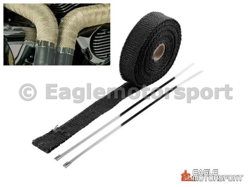Exhaust thermal tape 5m black
